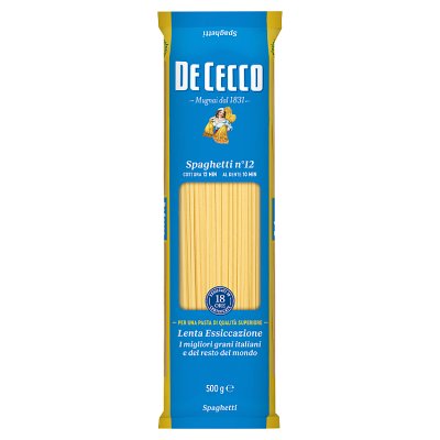 De Cecco spaghetti 500g durum wheat pasta - British product