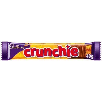 Cadbury Crunchie honeycomb chocolate bar 40g, UK version