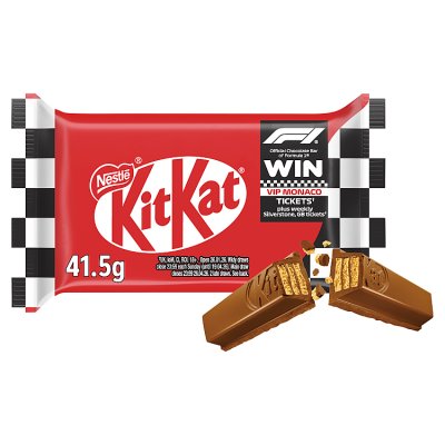 KitKat 4 Finger milk chocolate bar 41.5g, UK version