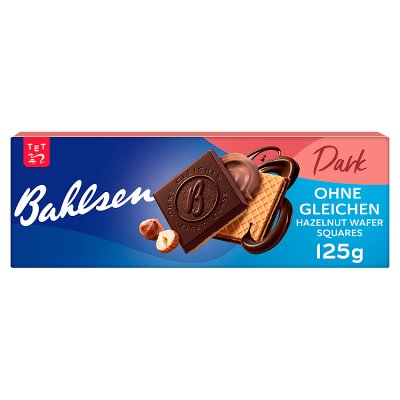 Bahlsen Ohne Gleichen dark praline wafer 125g, UK version