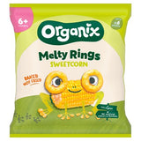Organix baby finger food sweetcorn rings 20g, UK version