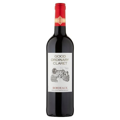 Good Ordinary Claret Bordeaux blend 75cl (British brand)