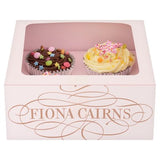 Fiona Cairns buttercream topped cupcakes 4 pack - British product