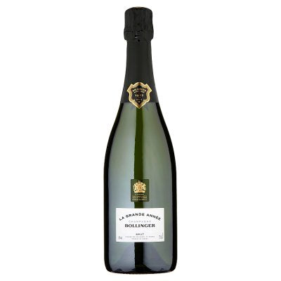 Bollinger La Grande Année brut vintage champagne 75cl, UK version