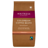 Waitrose Colombian coffee beans 227g - British product