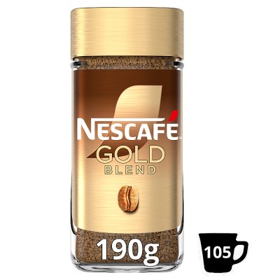 Nescafé Gold Blend instant coffee 190g jar, UK version