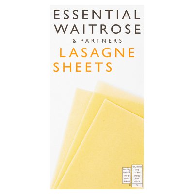 Waitrose Essential lasagne sheets 375g - British product