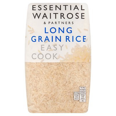 Waitrose Essential easy cook long grain rice 1kg - British product