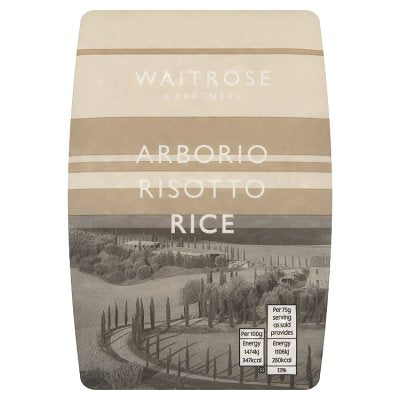 Waitrose Arborio Risotto Rice 500g, UK version