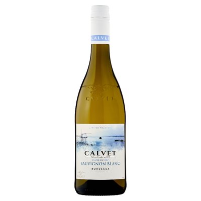 Calvet Sauvignon Blanc white wine 75cl, imported from the UK