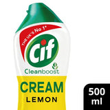 Cif cream cleaner lemon fresh 500ml - British product