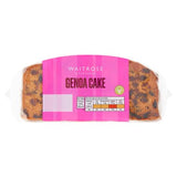 Waitrose Genoa cake with sultanas and glacé cherries - British product