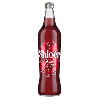 Shloer sparkling drink red grape 750ml (British brand)
