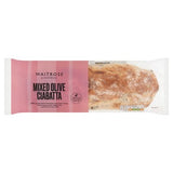 Waitrose mixed olive ciabatta, imported from the UK