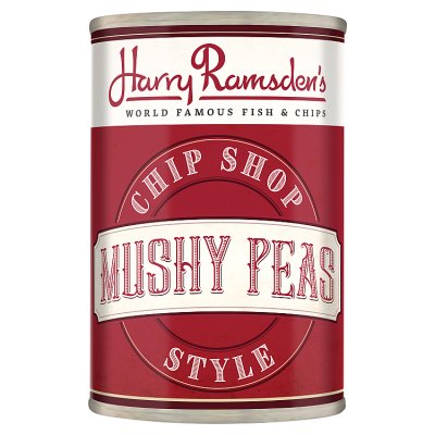 Harry Ramsden's chip shop style mushy peas 300g, UK version