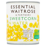 Waitrose Essential Sweetcorn in water 195g (British brand)