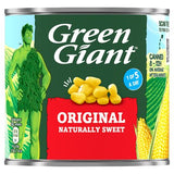 Green Giant sweetcorn in a 340g can - British product