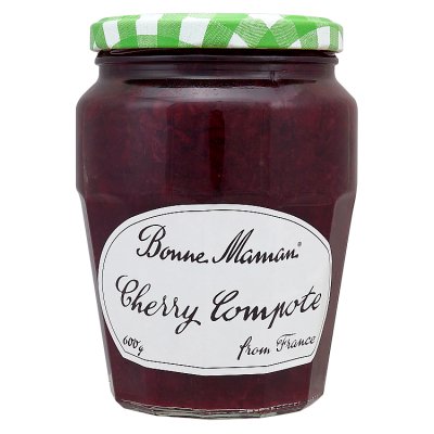 Bonne Maman cherry compote 600g jar - British product