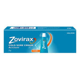 Zovirax cold sore cream 2g tube, UK version