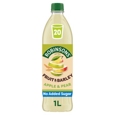 Robinsons apple and pear squash 1 litre, UK version