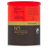 Waitrose Italian Espresso ground coffee 250g (British brand)