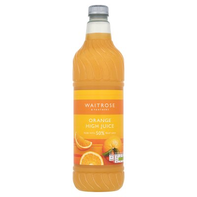Waitrose orange high juice 1 litre - British product