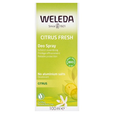 Weleda Citrus Deodorant 100ml, UK version