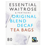 Waitrose Essential original blend decaf tea bags 80 pack - British product