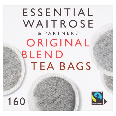 Essential Original Blend tea bags 160 pack (British brand)