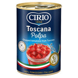 Cirio Tuscan chopped tomatoes 400g - British product