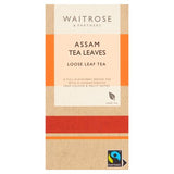 Waitrose Assam loose leaf tea 125g pack, UK version