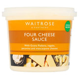 Waitrose four cheese sauce in a 350g pot (British brand)