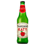 Thatchers Katy sparkling cider from Somerset 500ml, UK version