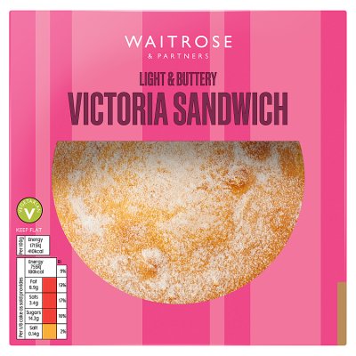 Waitrose Victoria Sandwich cake, imported from the UK