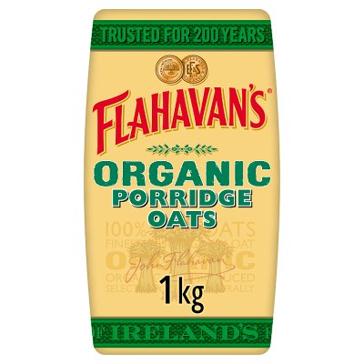 Flahavan's organic porridge oats 1kg - British product