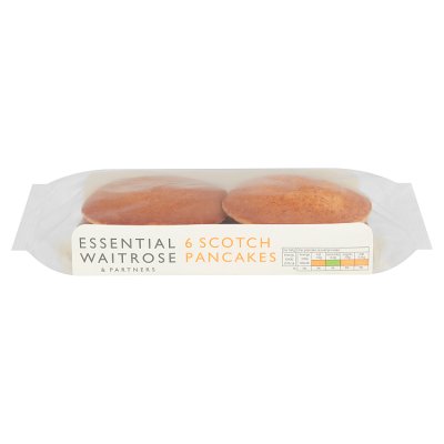 Waitrose Scotch pancakes 6 pack, UK version