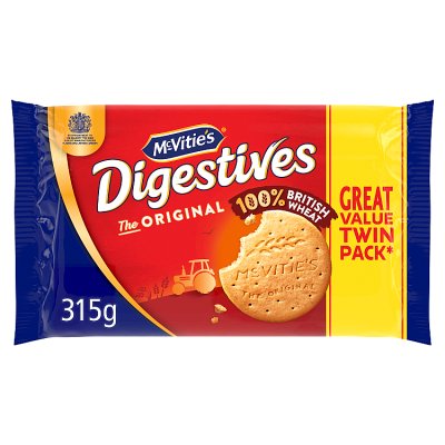 McVitie's original digestive biscuits 720g twin pack - British product