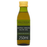 Waitrose extra virgin olive oil 250ml bottle (British brand)
