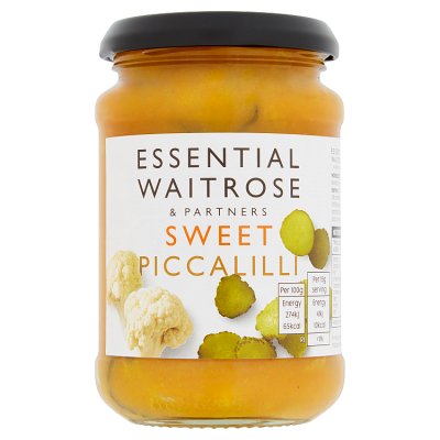 Waitrose Essential sweet piccalilli 275g, UK version