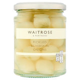 Waitrose pickled silverskin onions in a 280g jar, UK version