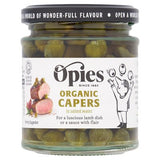 Opies organic capers in salt water 180g, imported from the UK