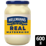 Hellmann's Real Mayonnaise 600g creamy condiment (British brand)