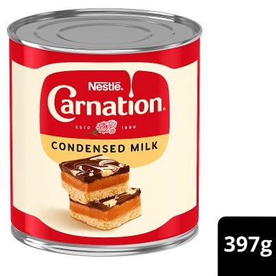 Nestlé Carnation sweetened condensed milk 397g, imported from the UK
