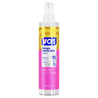 VO5 mega hold frizz control spray 200ml, UK version