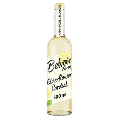 Belvoir elderflower cordial 500ml - British product