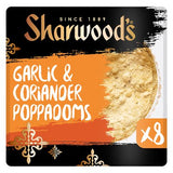 Sharwood's garlic and coriander poppadoms 8 pack, UK version
