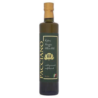 Pacciano extra virgin olive oil 500ml - British product