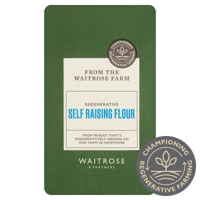 Leckford Estate self-raising white flour 1.5kg, imported from the UK