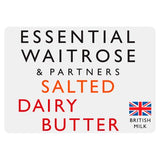 Waitrose Essential salted butter 250g (British brand)