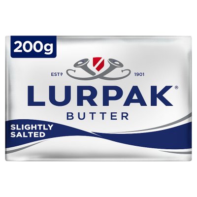 Lurpak slightly salted butter 200g (British brand)